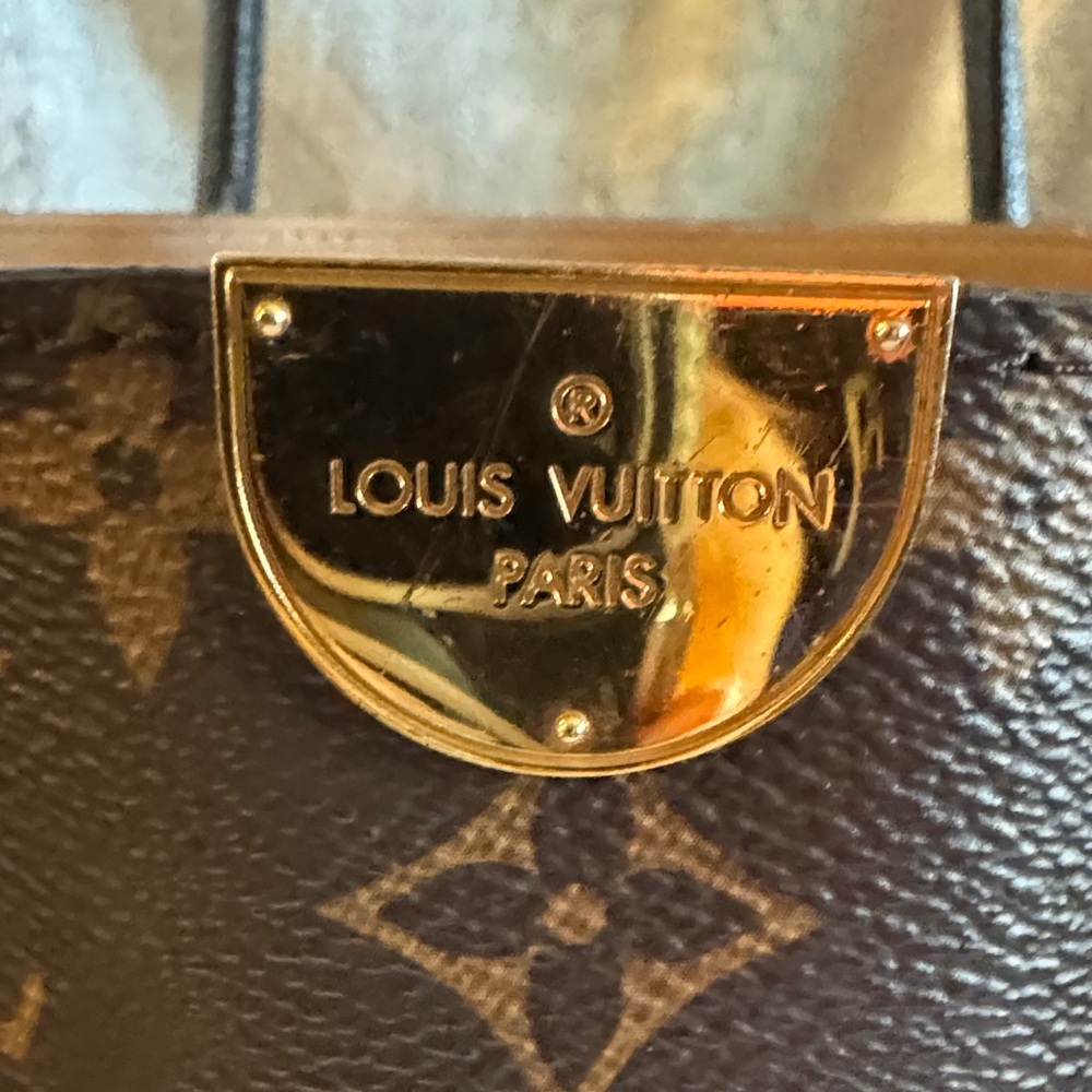Louis Vuitton Black and Brown Monogram Tote - Picture 4 of 16
